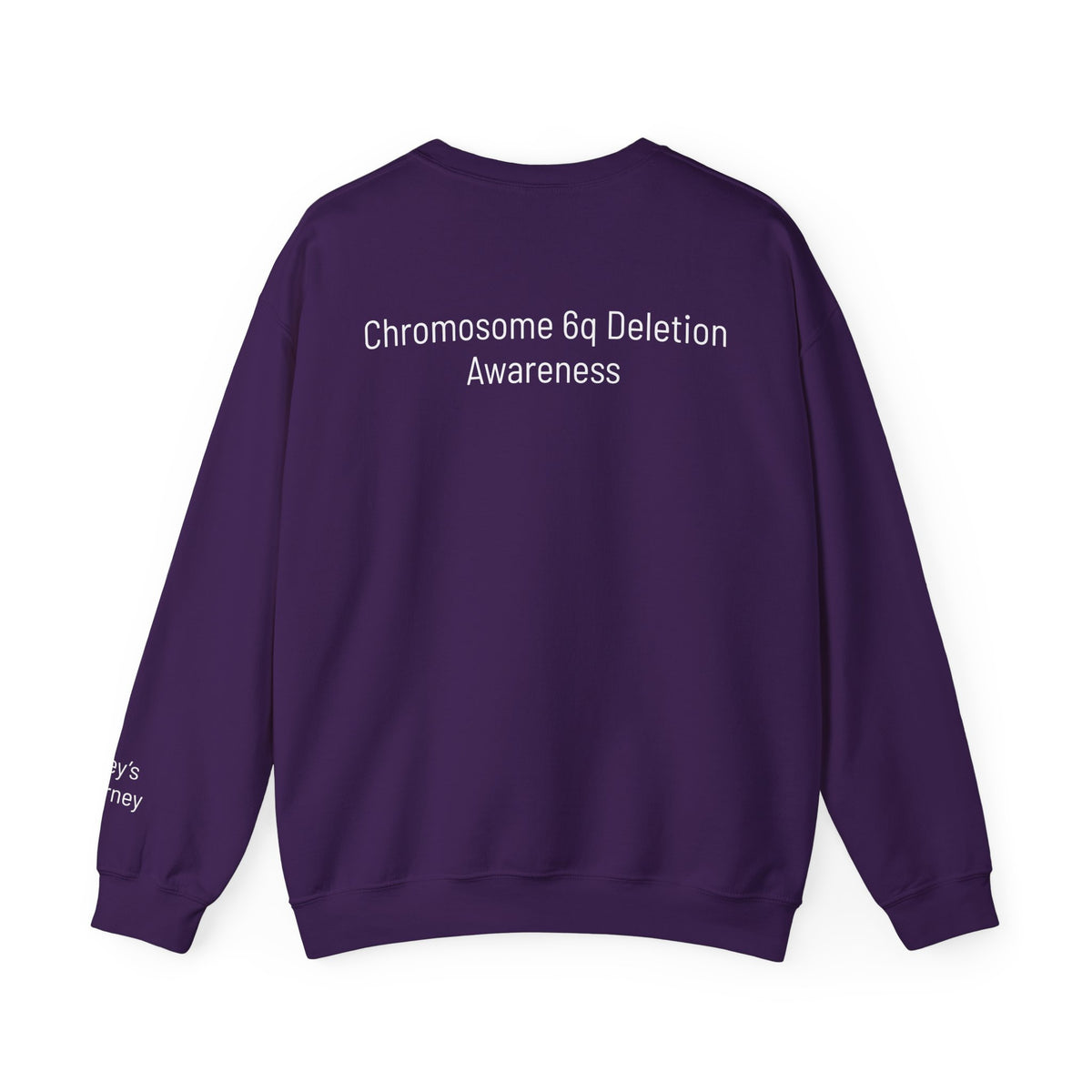 Joey's Journey Chromosome 6q Deletion Awareness Gildan Unisex Heavy Blend™ Crewneck Sweatshirt