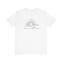 Sea Salt Sun Bella Canvas Unisex Jersey Short Sleeve Tee