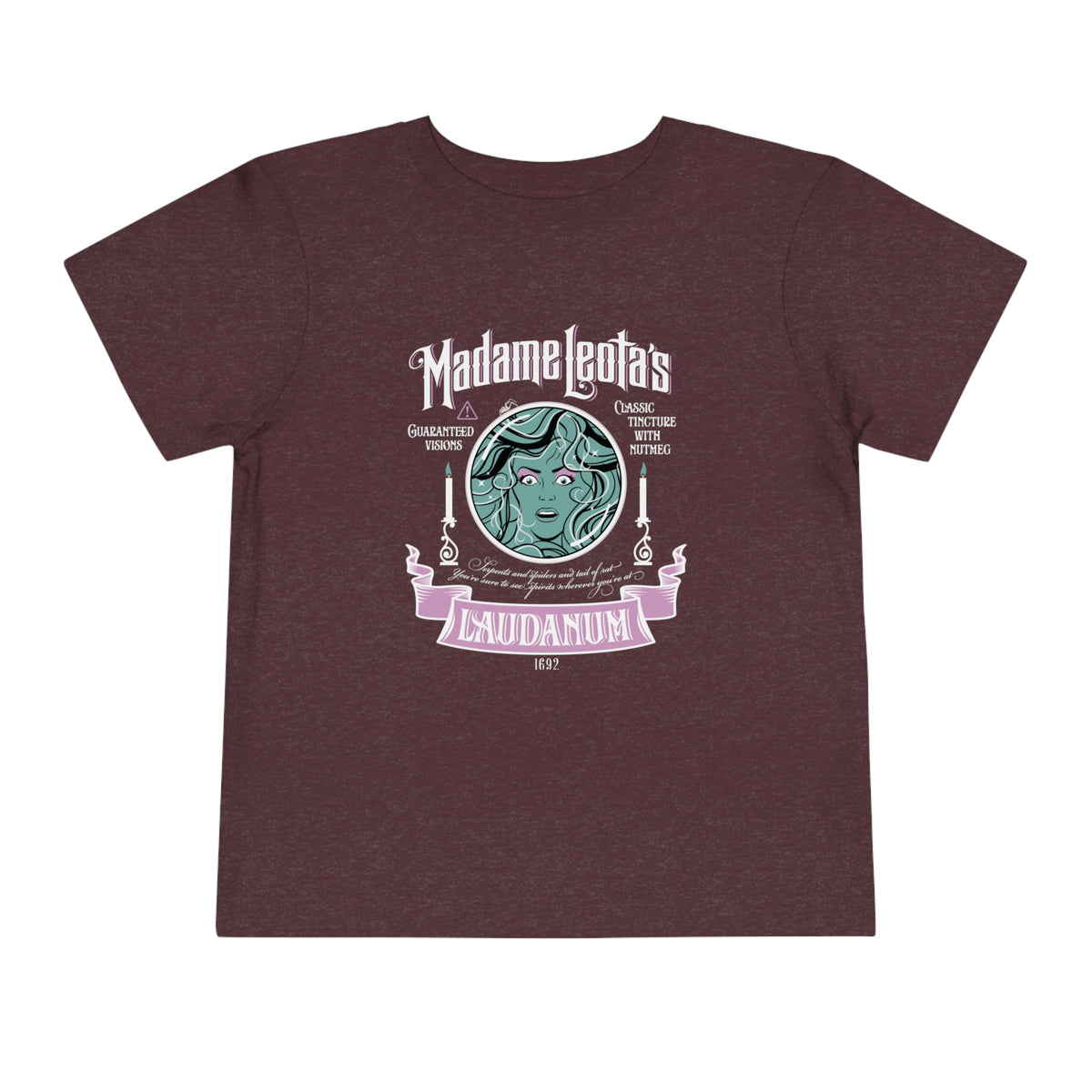 Madame Leota’s Laudanum Teal Bella Canvas Toddler Short Sleeve Tee