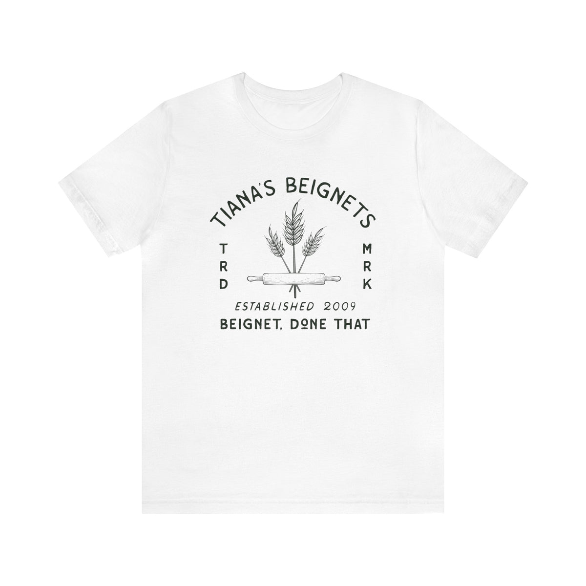 Tiana's Beignets Bella Canvas Unisex Jersey Short Sleeve Tee