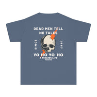 Dead Men Tell No Tales Comfort Colors Youth Midweight Tee