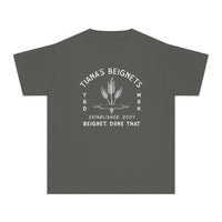 Tiana's Beignets Comfort Colors Youth Midweight Tee