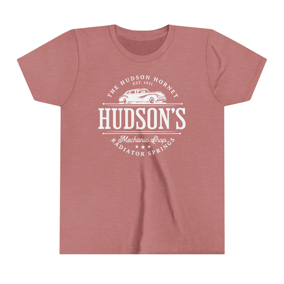 Hudson's Mechanic Shop Bella Canvas Youth Short Sleeve Tee