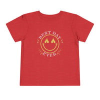 Best Day Ever Bella Canvas Toddler Short Sleeve Tee