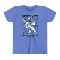Disco Yeti Bella Canvas Youth Short Sleeve Tee