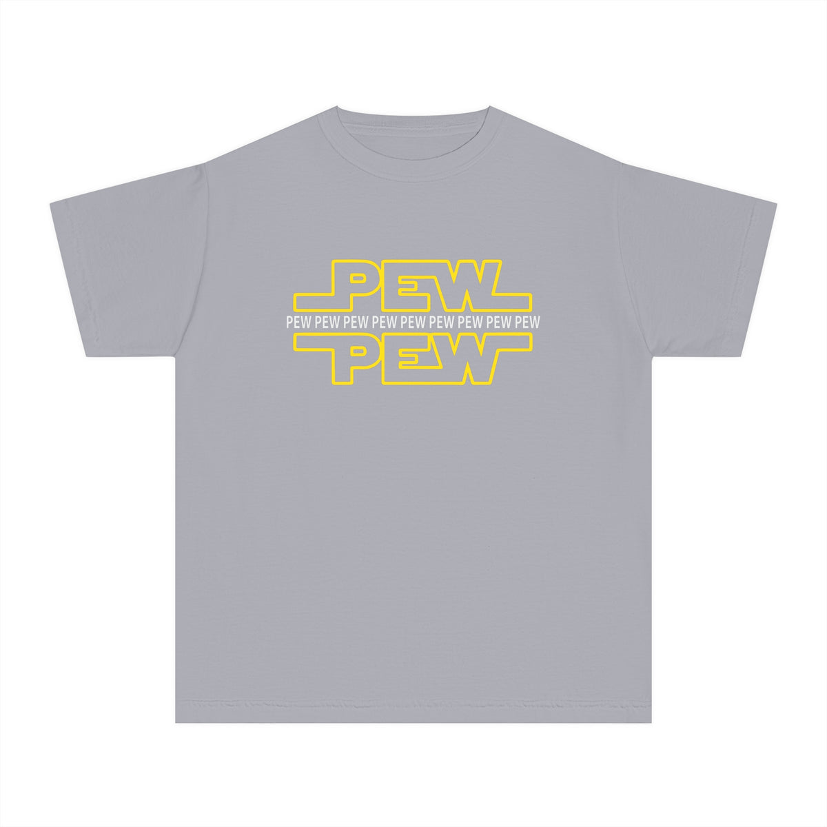 PEW PEW PEW Comfort Colors Youth Midweight Tee