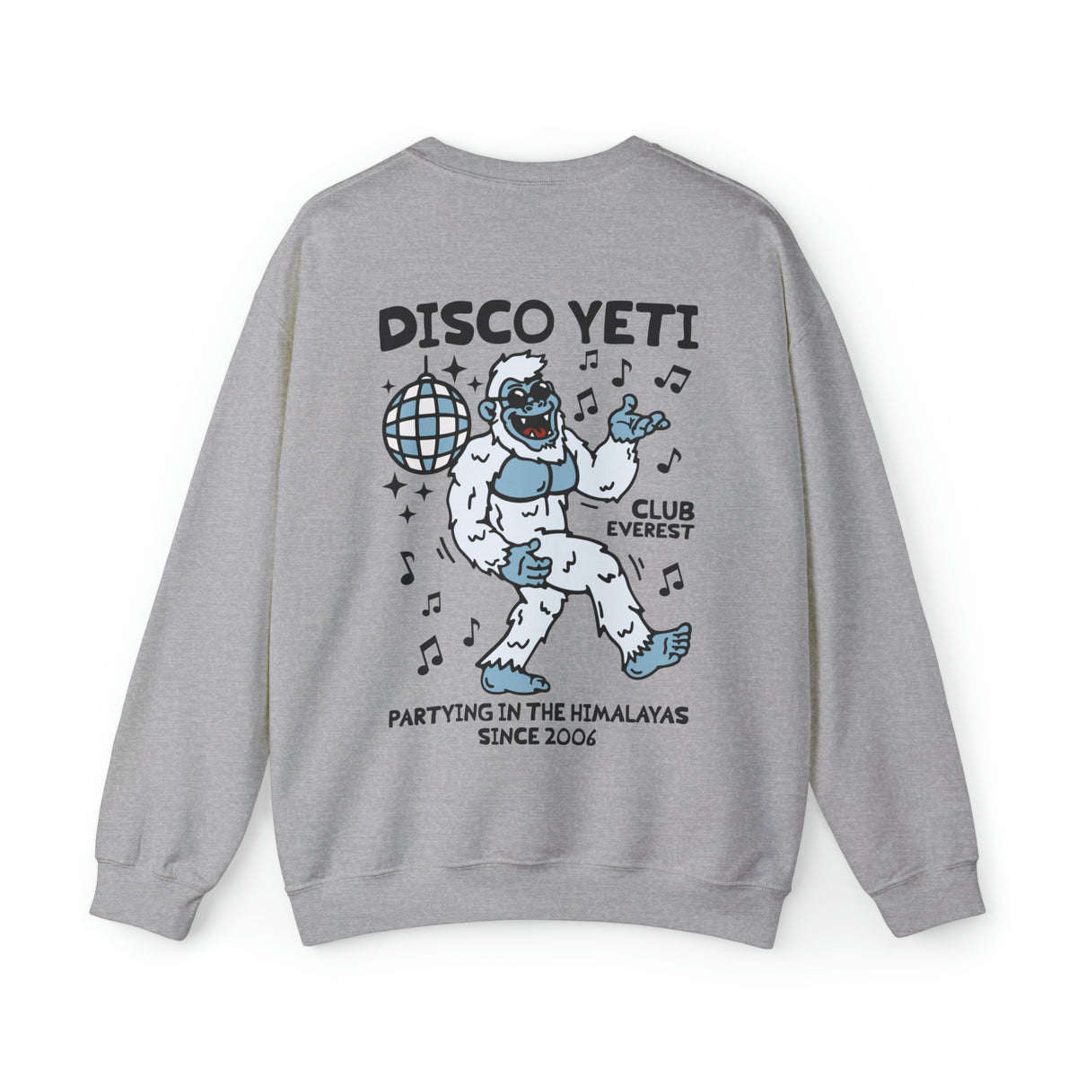Disco Yeti Gildan Unisex Heavy Blend™ Crewneck Sweatshirt