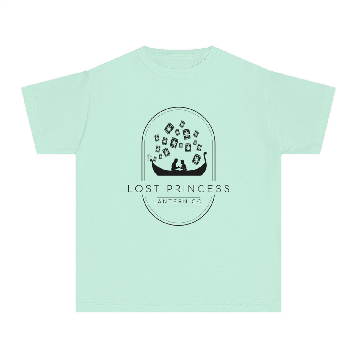 Lost Princess Lantern Co Comfort Colors Youth Midweight Tee