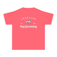 Cruella’s Dog Grooming Comfort Colors Youth Midweight Tee