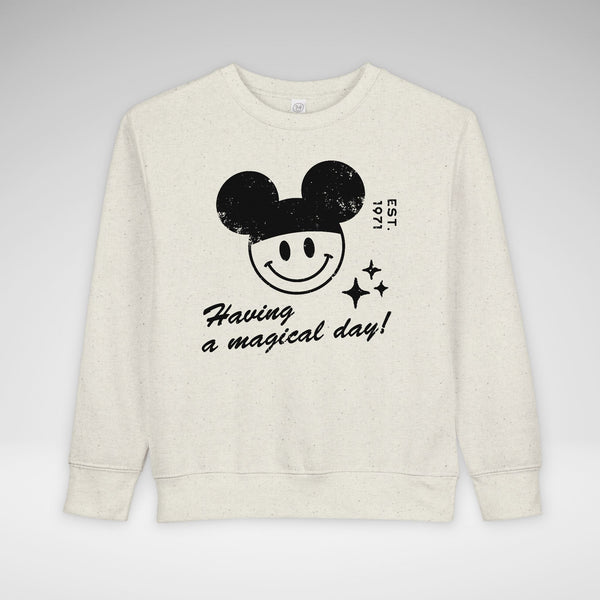 Having a Magical Day Rabbit Skins Toddler Sweatshirt