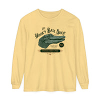 Captain Hook’s Bait Shop Comfort Colors Unisex Garment-dyed Long Sleeve T-Shirt