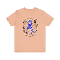 ALS Awareness Bella Canvas Unisex Jersey Short Sleeve Tee