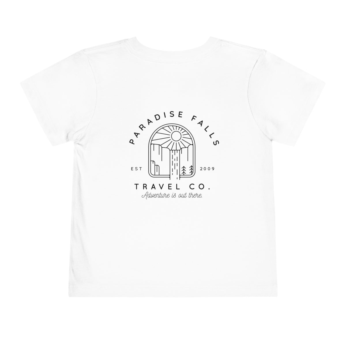 Paradise Falls Bella Canvas Toddler Short Sleeve Tee