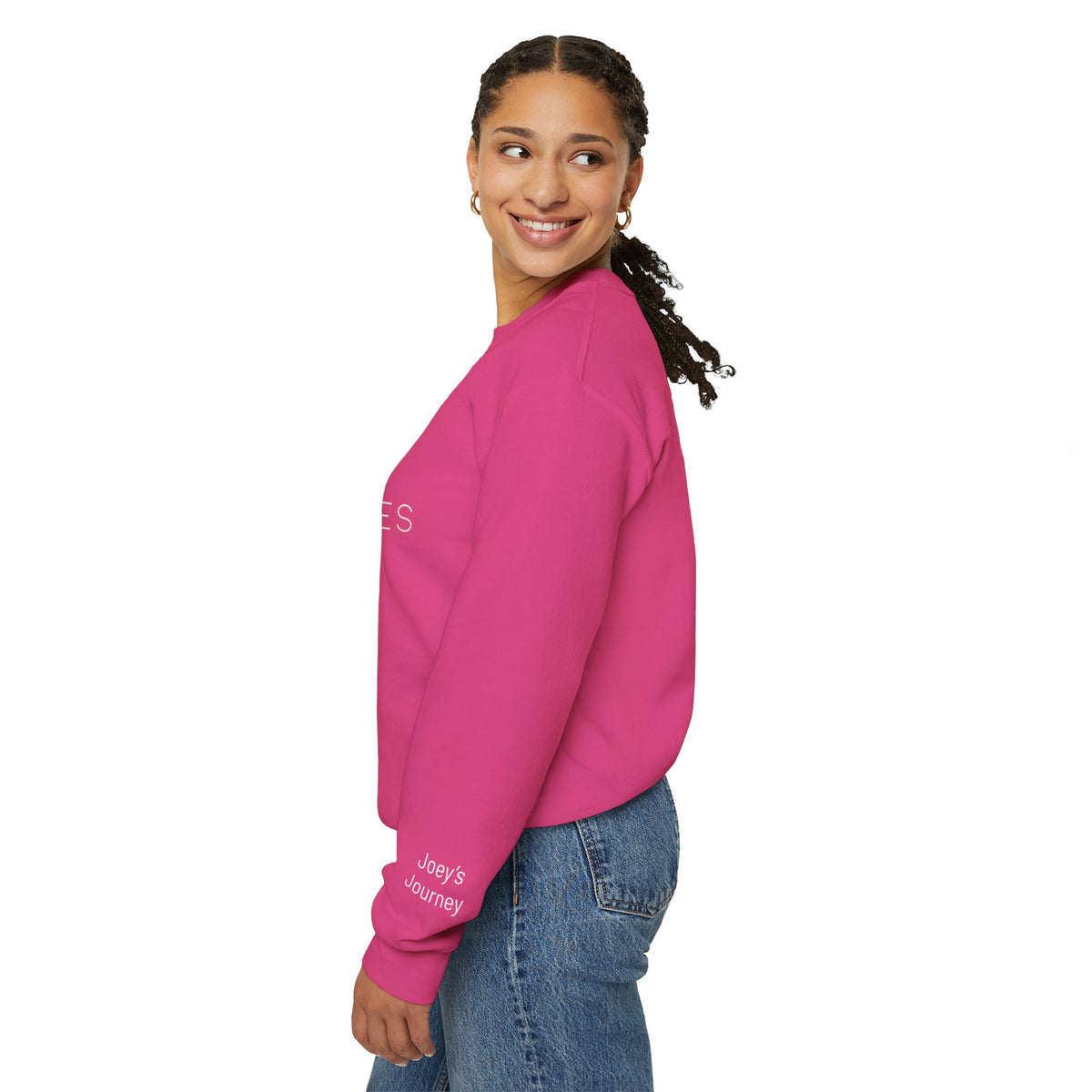 Joey's Journey Chromosome 6q Deletion Awareness Gildan Unisex Heavy Blend™ Crewneck Sweatshirt
