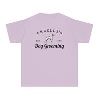 Cruella’s Dog Grooming Comfort Colors Youth Midweight Tee