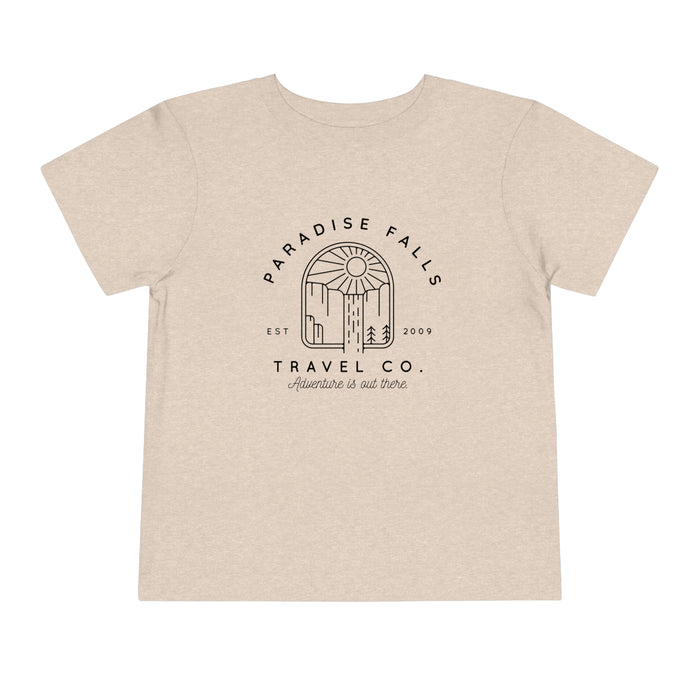 Paradise Falls Vacation Co. Bella Canvas Toddler Short Sleeve Tee