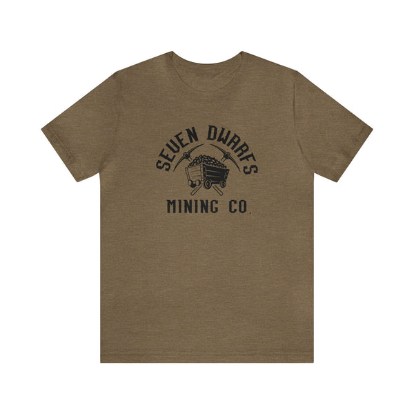 Seven Dwarfs Mining Co. Bella Canvas Unisex Jersey Short Sleeve Tee