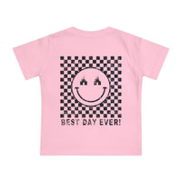Best Day Ever Bella Canvas Baby Short Sleeve T-Shirt