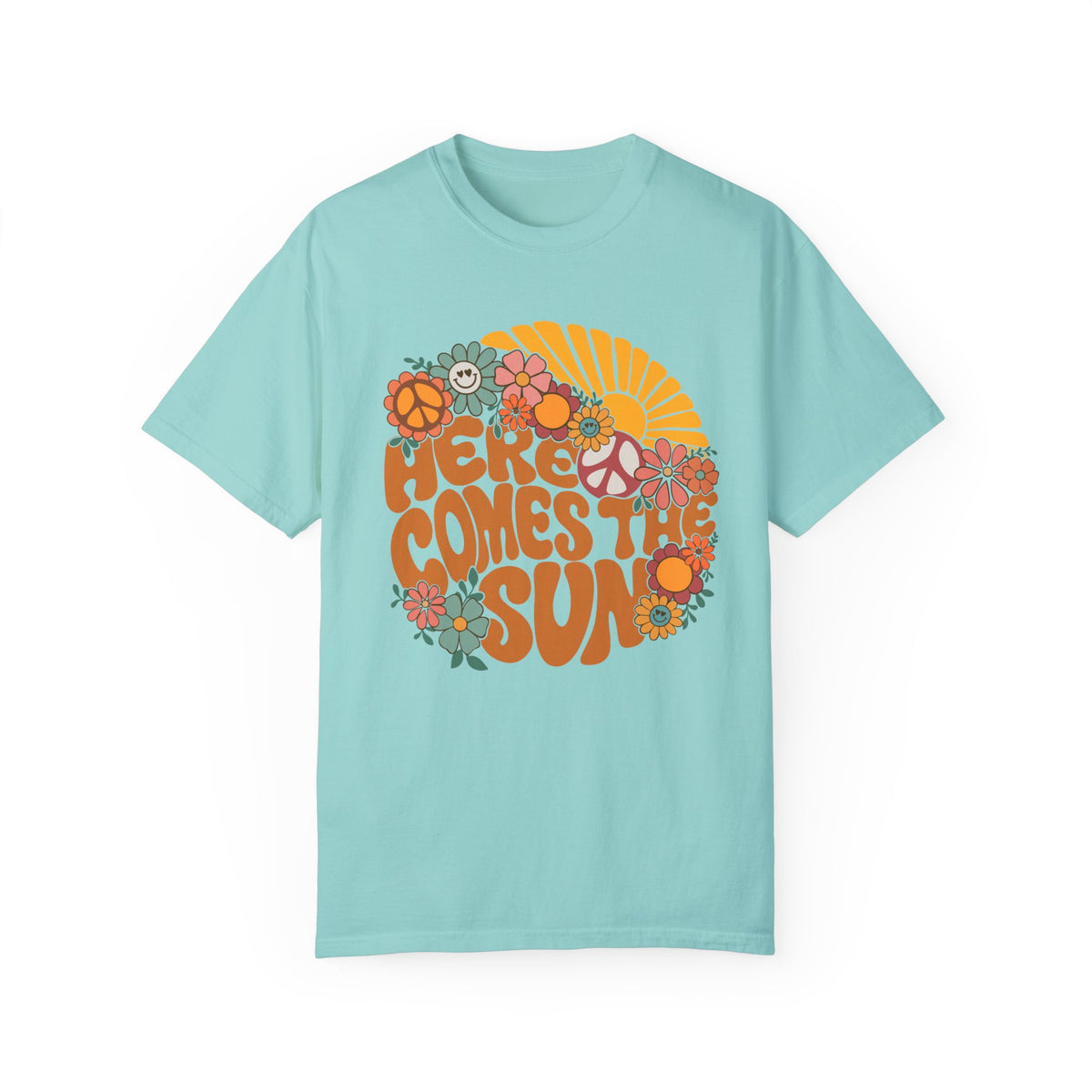 Here Comes the Sun Comfort Colors Unisex Garment-Dyed T-shirt