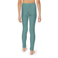 Checked Youth Full-Length Leggings