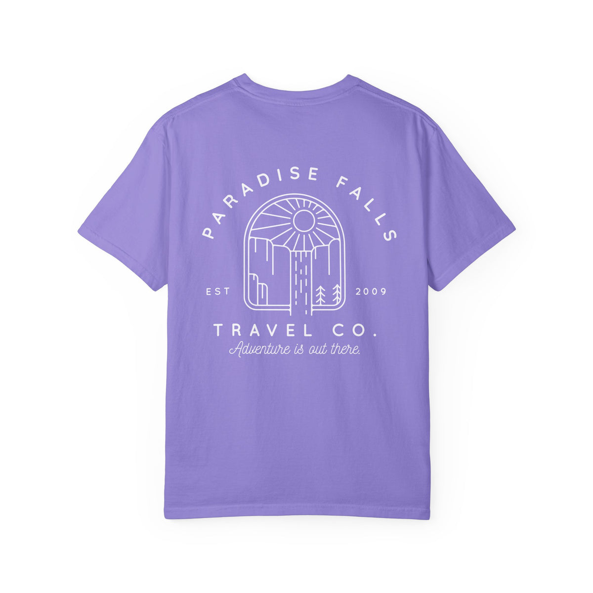 Paradise Falls Comfort Colors Unisex Garment-Dyed T-shirt