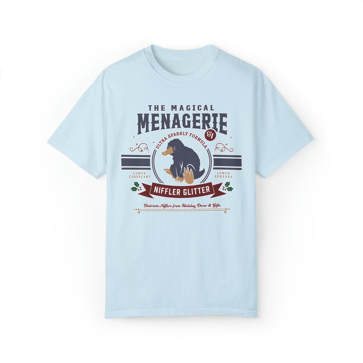 Magical Menagerie Niffler Glitter Comfort Colors Unisex Garment-Dyed T-shirt