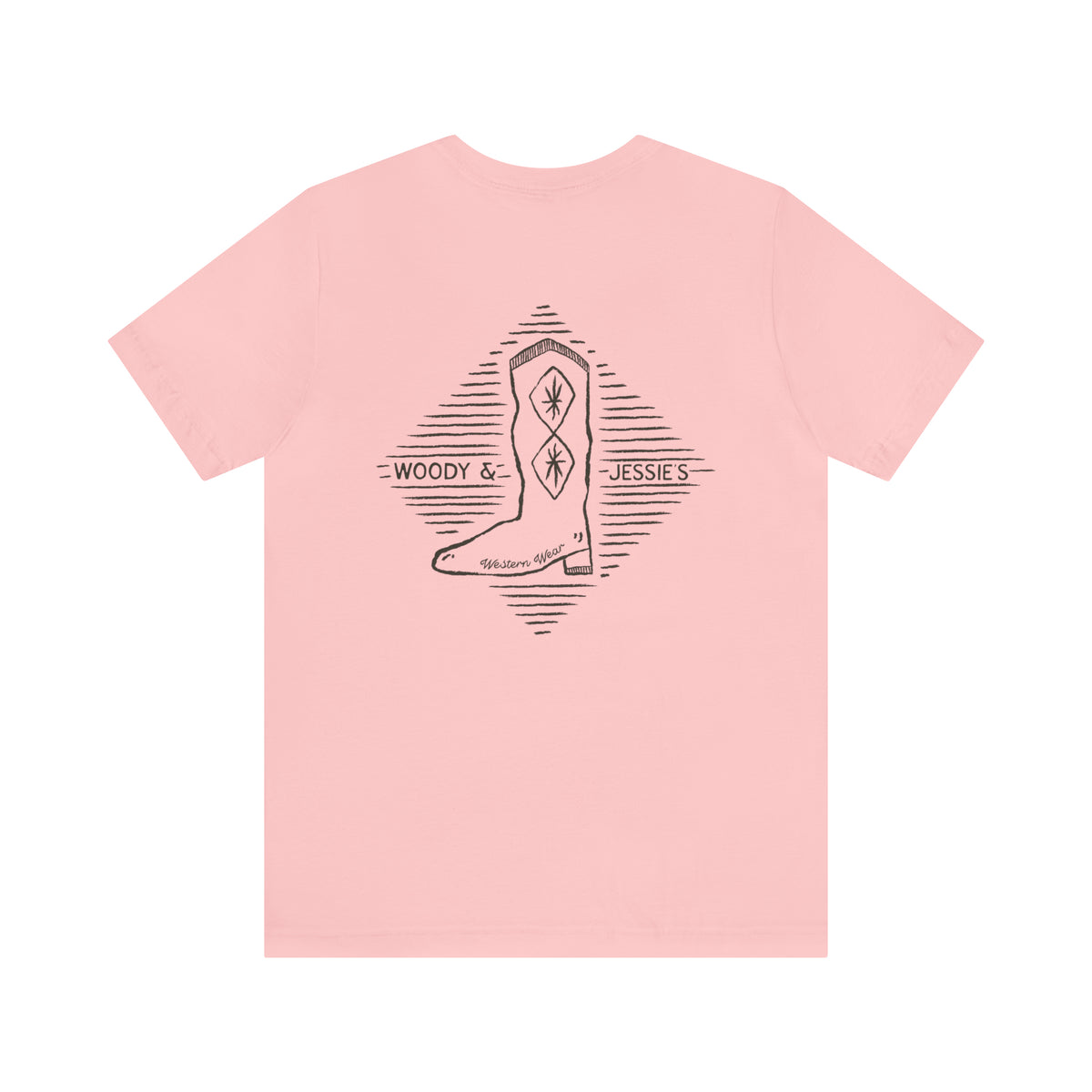 Woody & Jessie's Western Wear Bella Canvas Unisex Jersey Short Sleeve Tee