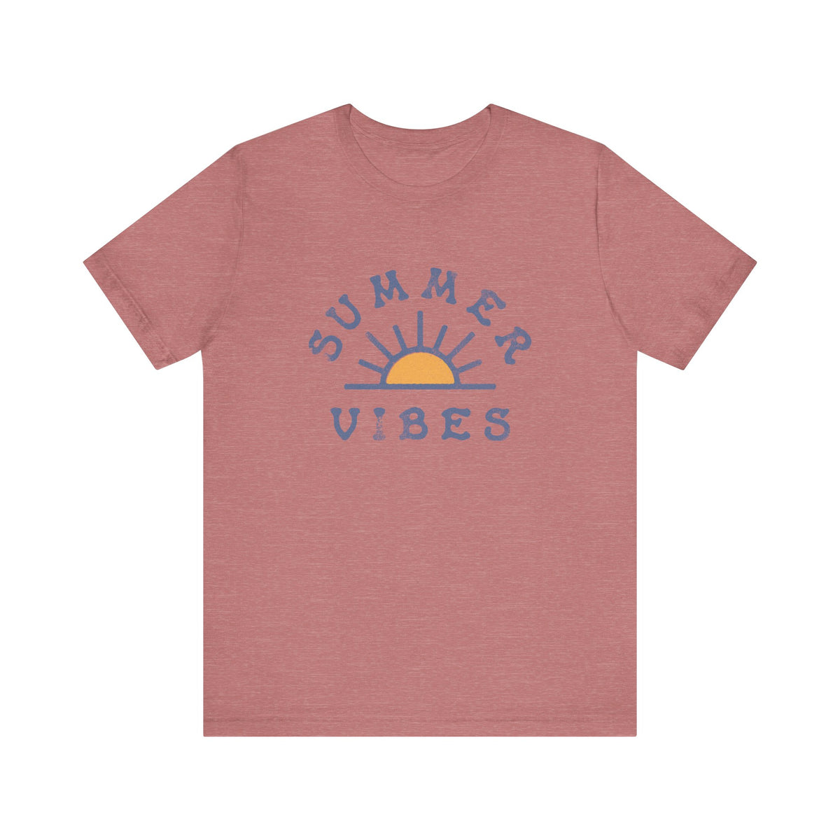 Summer Vibes Bella Canvas Unisex Jersey Short Sleeve Tee