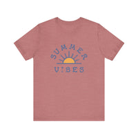 Summer Vibes Bella Canvas Unisex Jersey Short Sleeve Tee