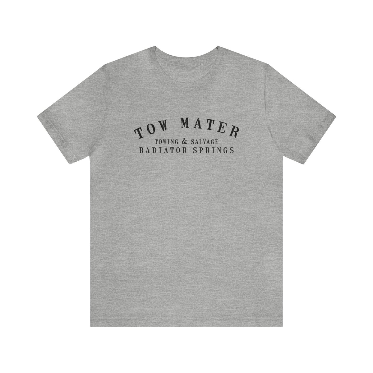 Tow Mater Towing & Salvage Bella Canvas Unisex Jersey Short Sleeve Tee