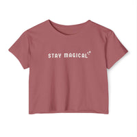Stay Magical Women's Festival Crop Top