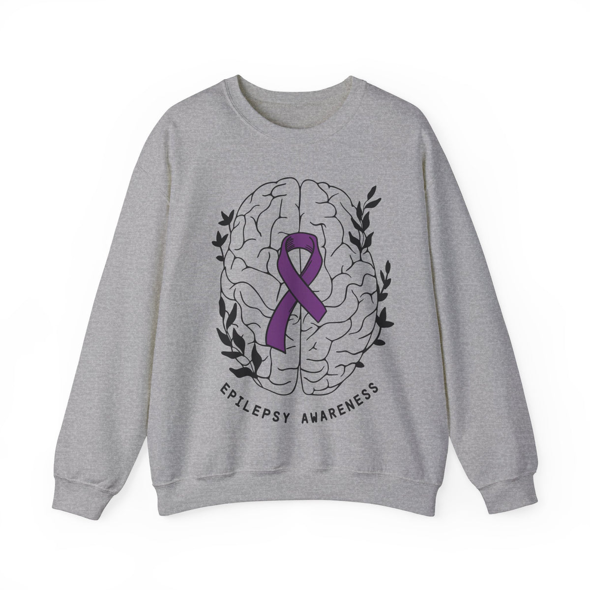 Epilepsy Awareness Gildan Unisex Heavy Blend™ Crewneck Sweatshirt