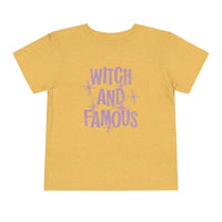 Witch and Famous Bella Canvas Toddler Short Sleeve Tee