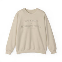 Top Knots And Hormone Shots Gildan Unisex Heavy Blend™ Crewneck Sweatshirt