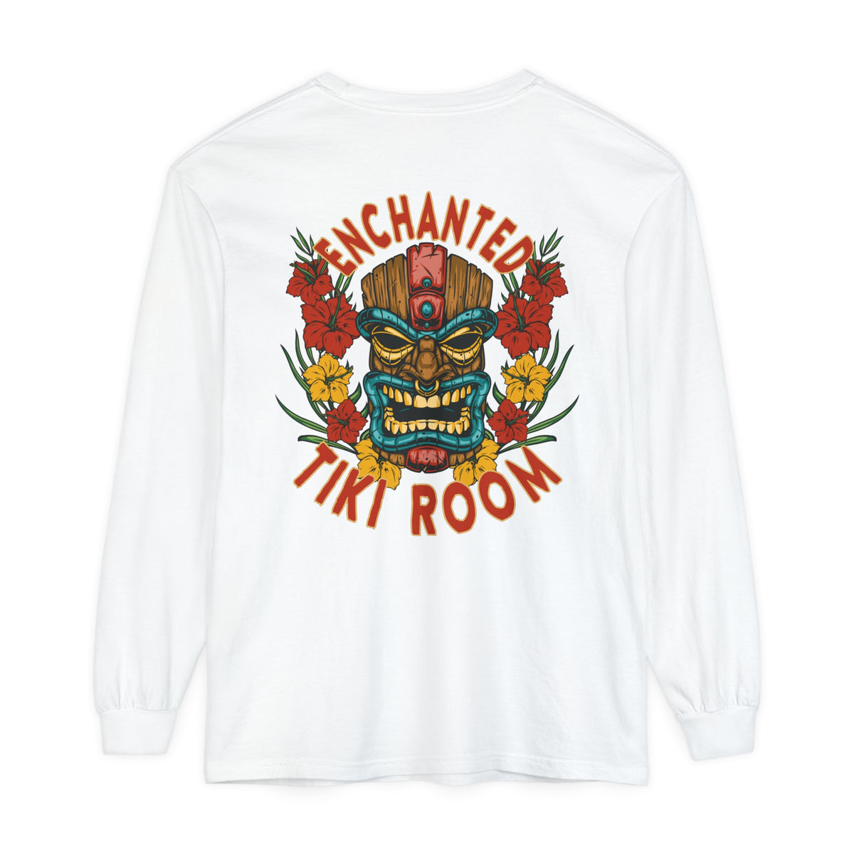 Enchanted Tiki Room Comfort Colors Unisex Garment-dyed Long Sleeve T-Shirt