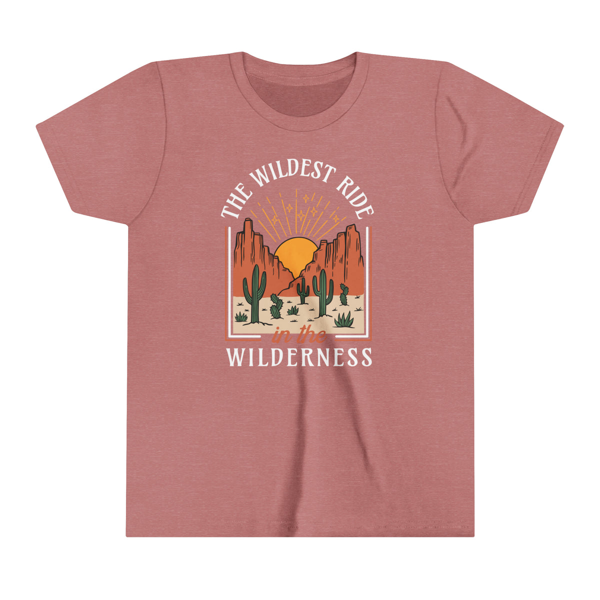 The Wildest Ride In The Wilderness Bella Canvas Youth Short Sleeve Tee