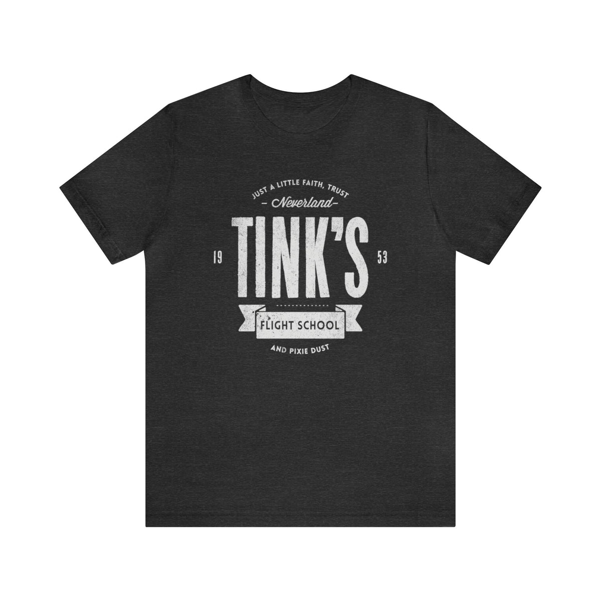 Not synced Tink’s Flight School Bella Canvas Unisex Jersey Short Sleeve Tee