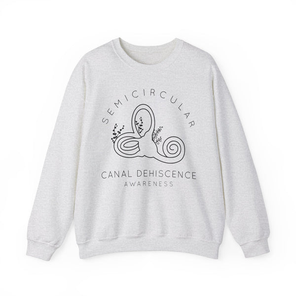 Semicircular Canal Dehiscence Awareness Gildan Unisex Heavy Blend™ Crewneck Sweatshirt