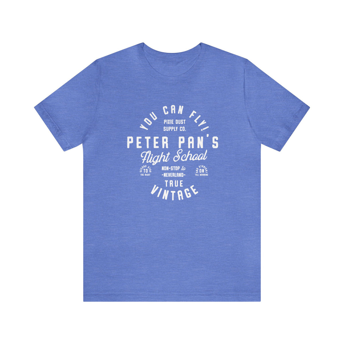 Pan's Flight School Bella Canvas Unisex Jersey Short Sleeve Tee