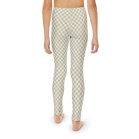 Checked Youth Full-Length Leggings