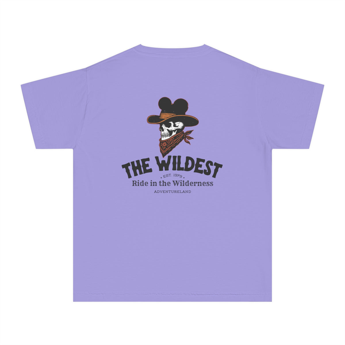 The Wildest Ride in the Wilderness Comfort Colors Youth Midweight Tee