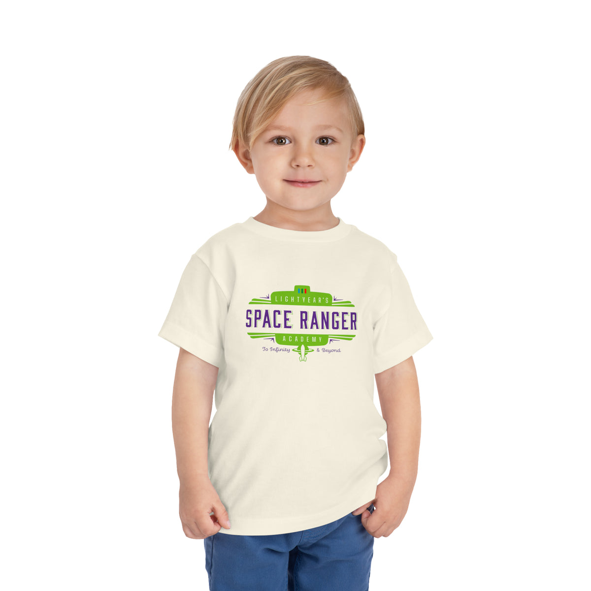 Lightyear's Space Ranger Academy Bella Canvas Toddler Short Sleeve Tee