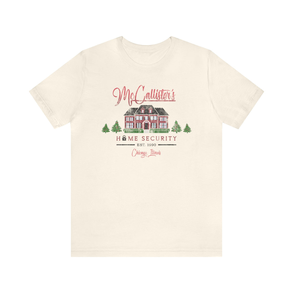 McCallister's Home Security Bella Canvas Unisex Jersey Short Sleeve Tee