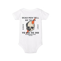 Dead Men Tell No Tales Bella Canvas Infant Jersey One Piece