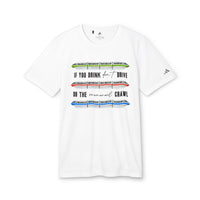 Monorail Crawl Adidas® Unisex Sport T-shirt