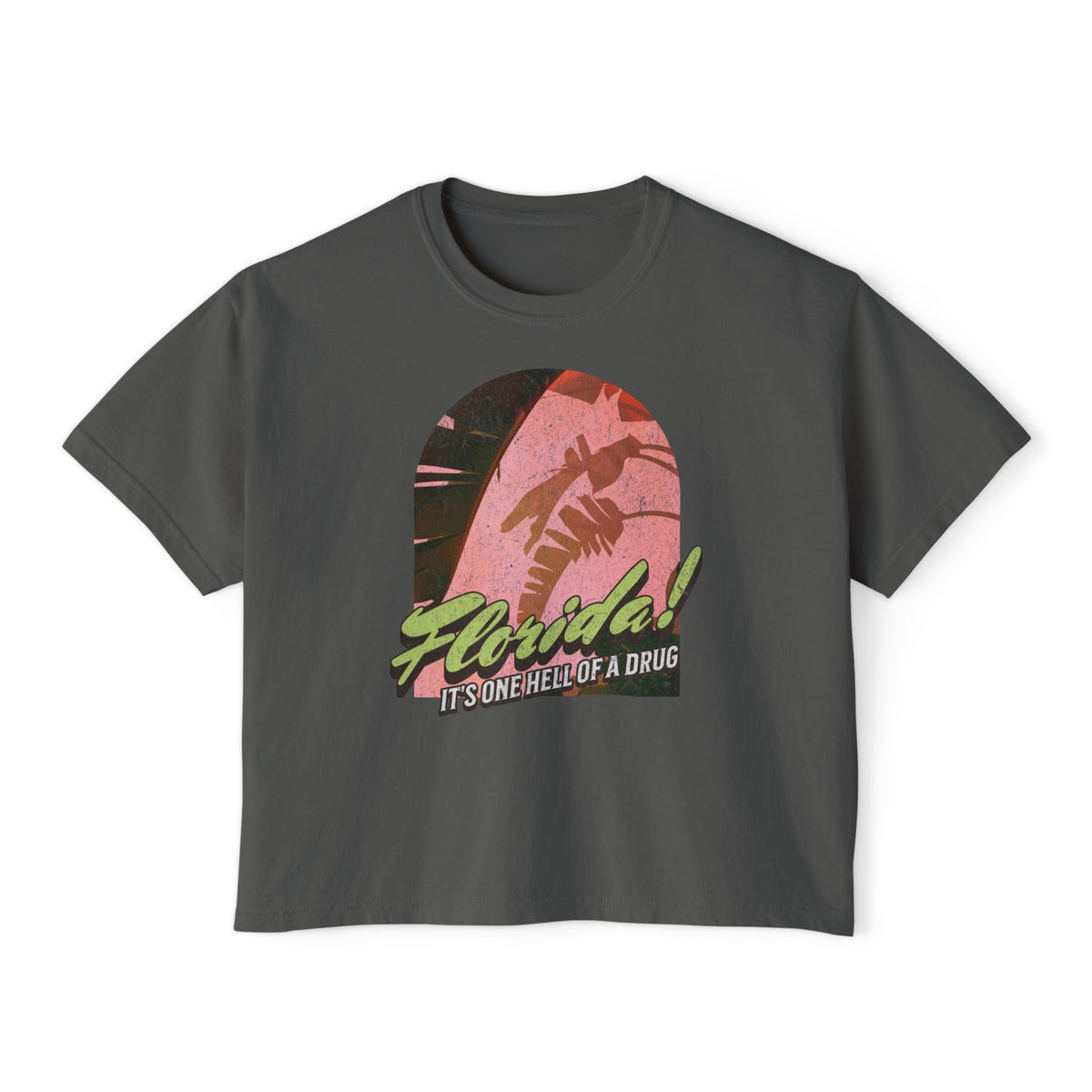 Florida! It's One Hell Of A Drug Comfort Colors Women's Boxy Tee