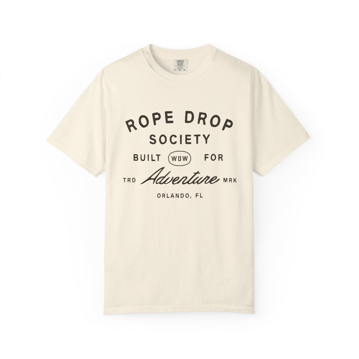 Rope Drop Society Comfort Colors Unisex Garment-Dyed T-shirt