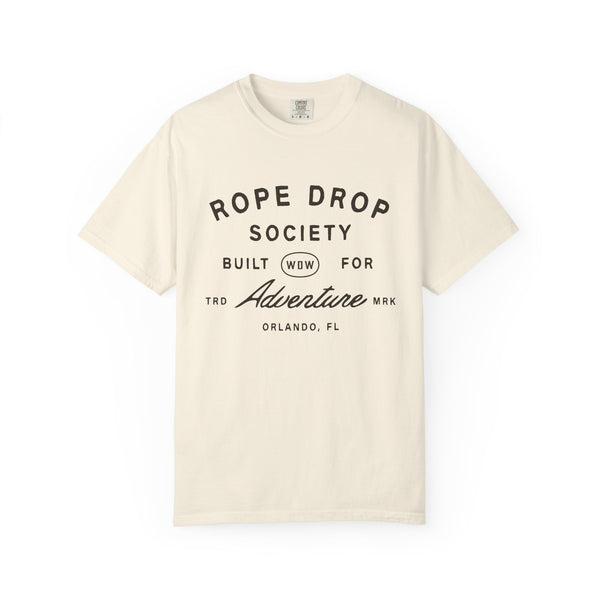 Rope Drop Society Comfort Colors Unisex Garment-Dyed T-shirt