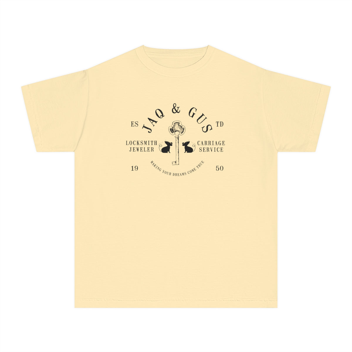 Jaq & Gus Comfort Colors Youth Midweight Tee