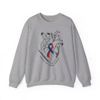 Congenital Heart Disease Awareness Gildan Unisex Heavy Blend™ Crewneck Sweatshirt